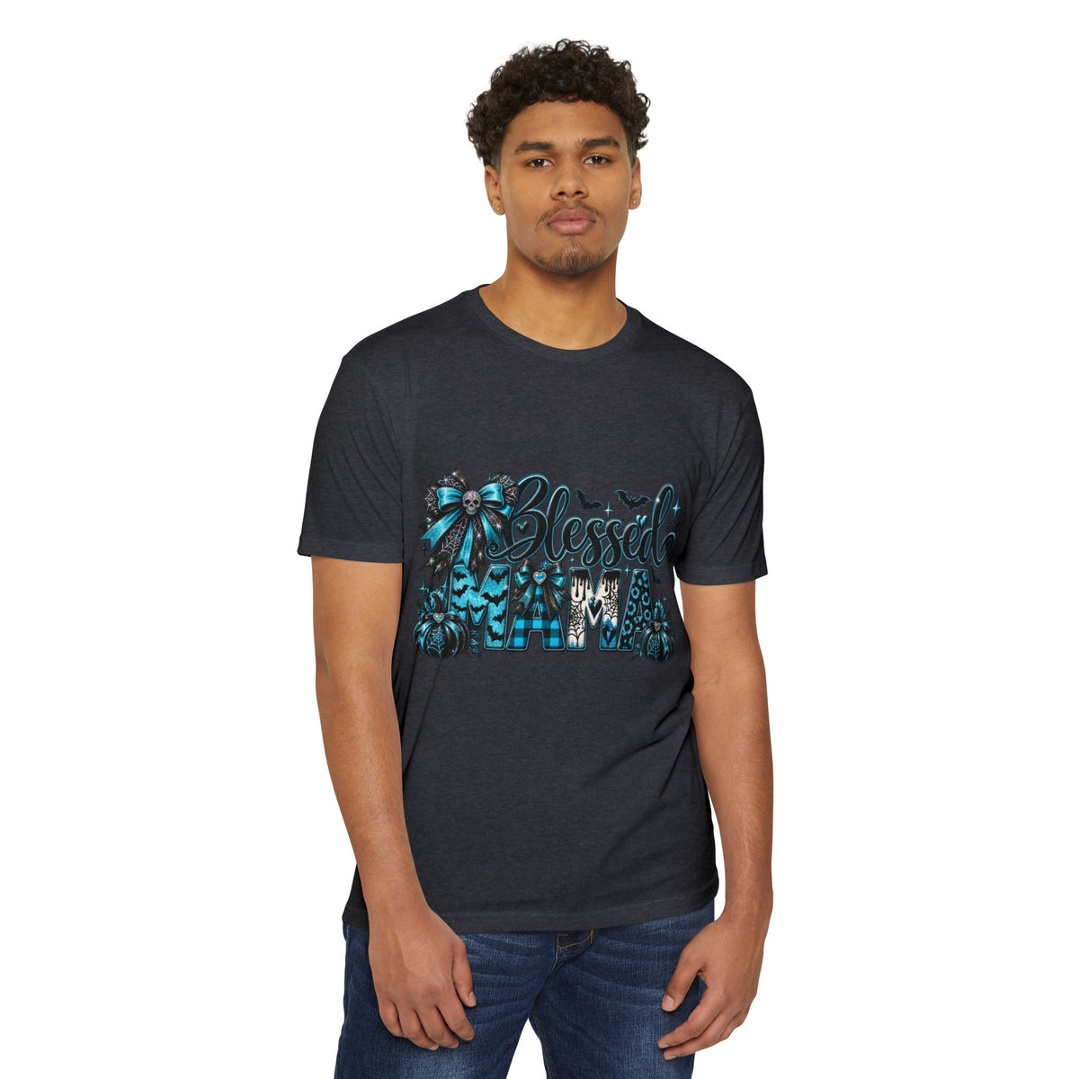 Blessed Homefall T-Shirt — Teal Pumpkin & Fall Gnome Graphic Tee