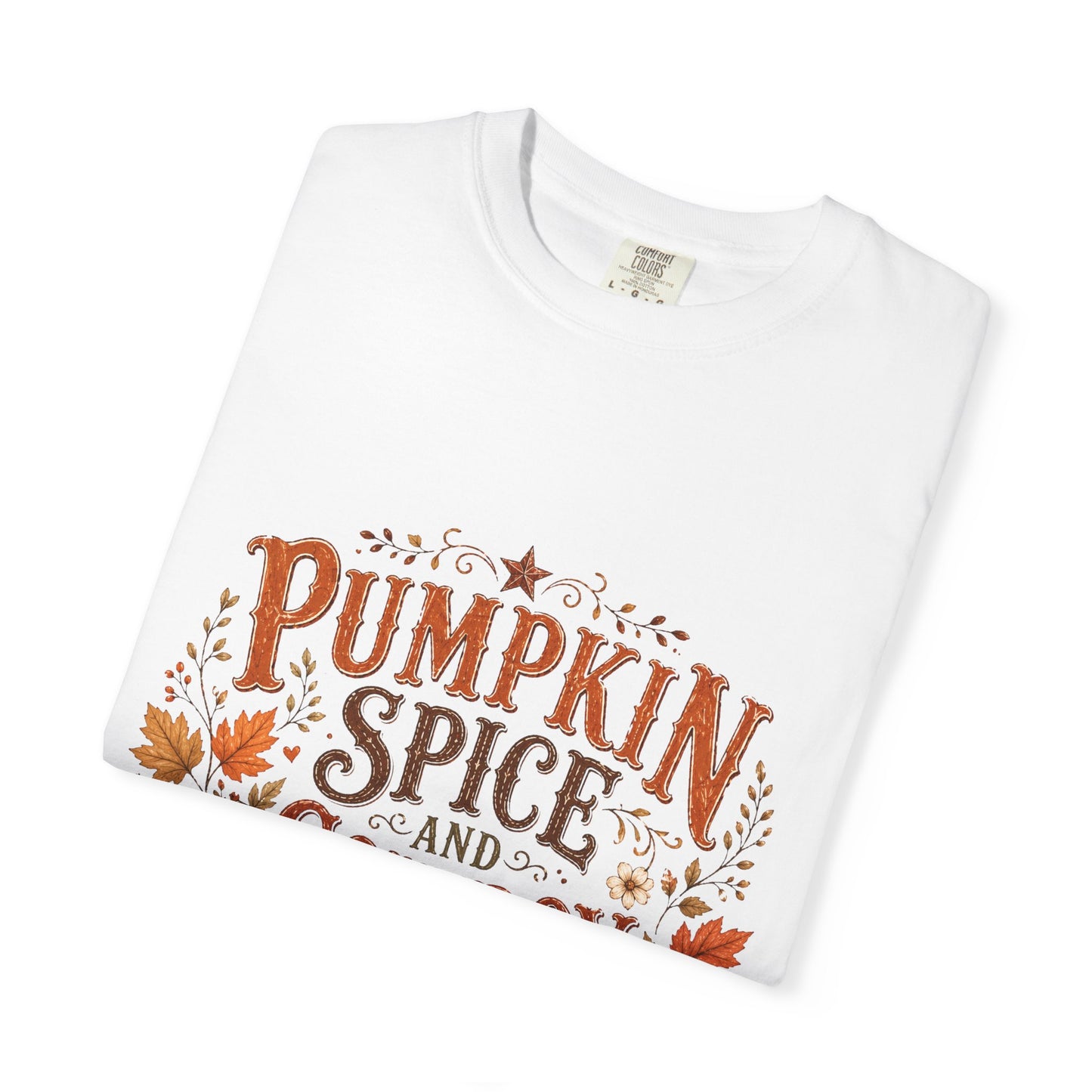 Pumpkin Spice & Cowboy Vibes T-Shirt