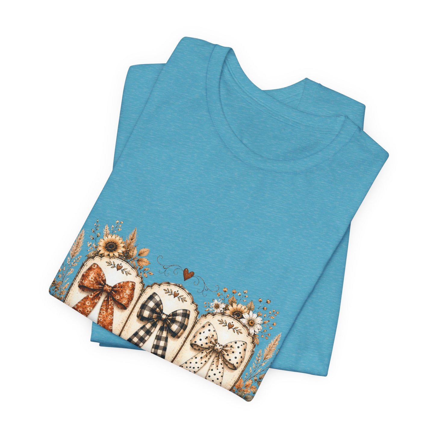 Thankful Grateful Blessed Fall Tee