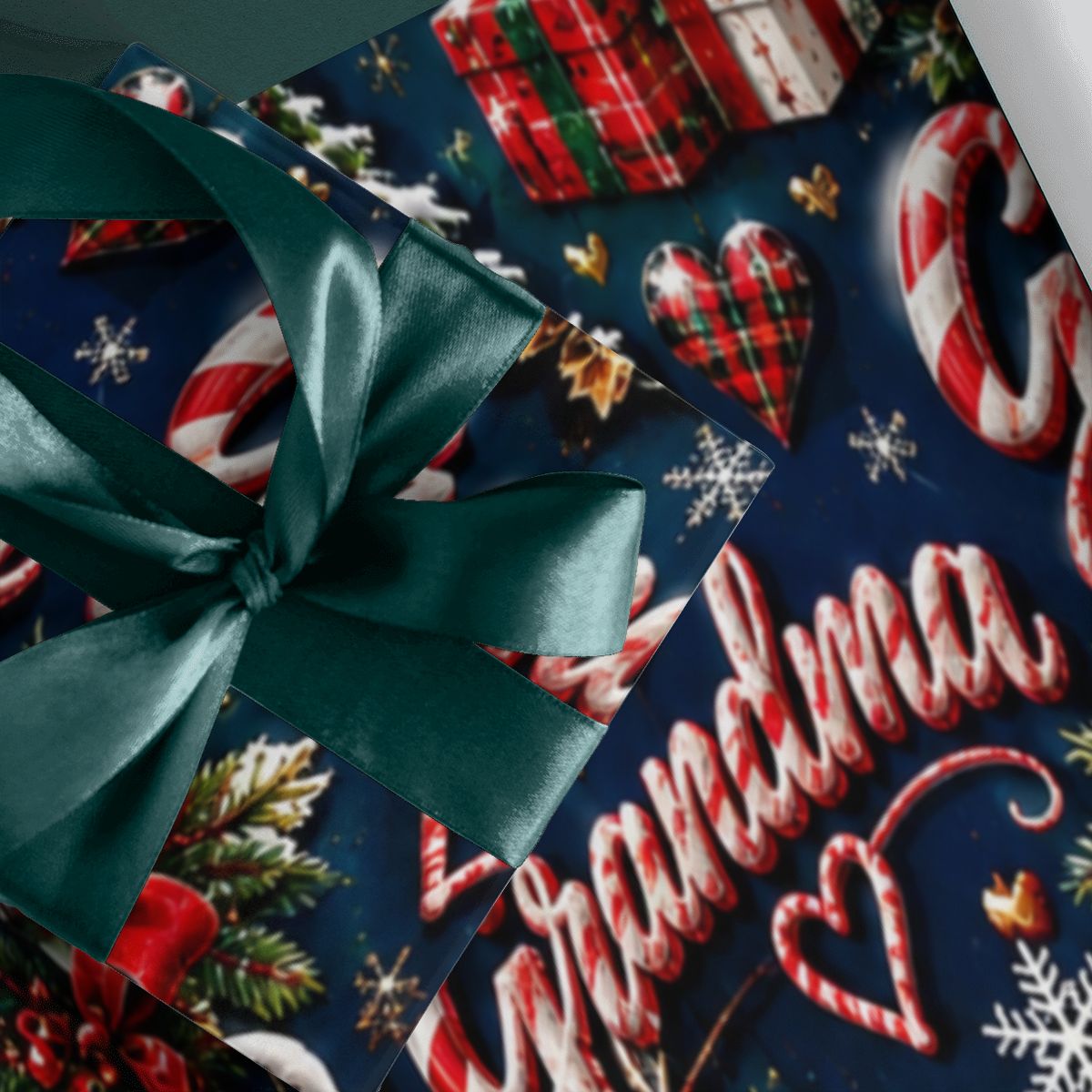 3Pack Gift Wrapping Paper Sheets grandma wrapping paper