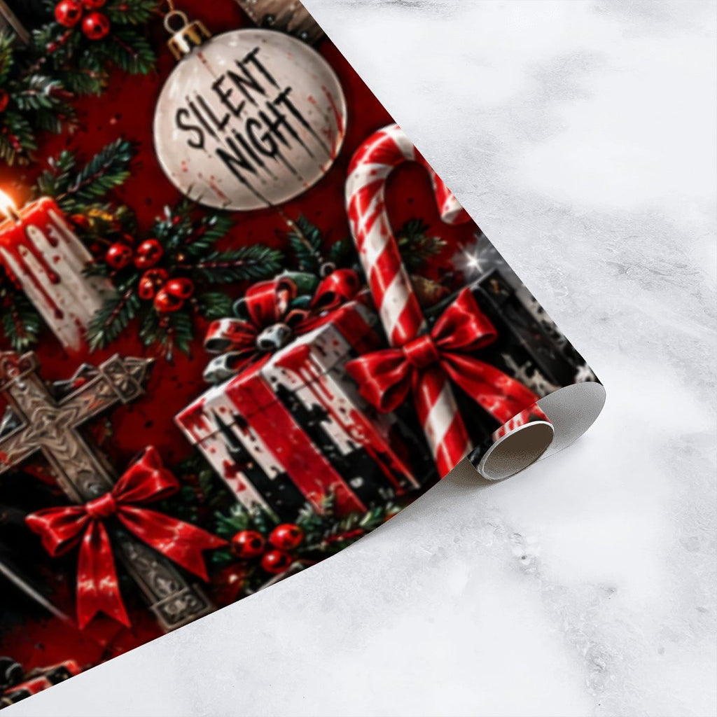 3Pack Gift Wrapping Paper Sheets the nun christmas