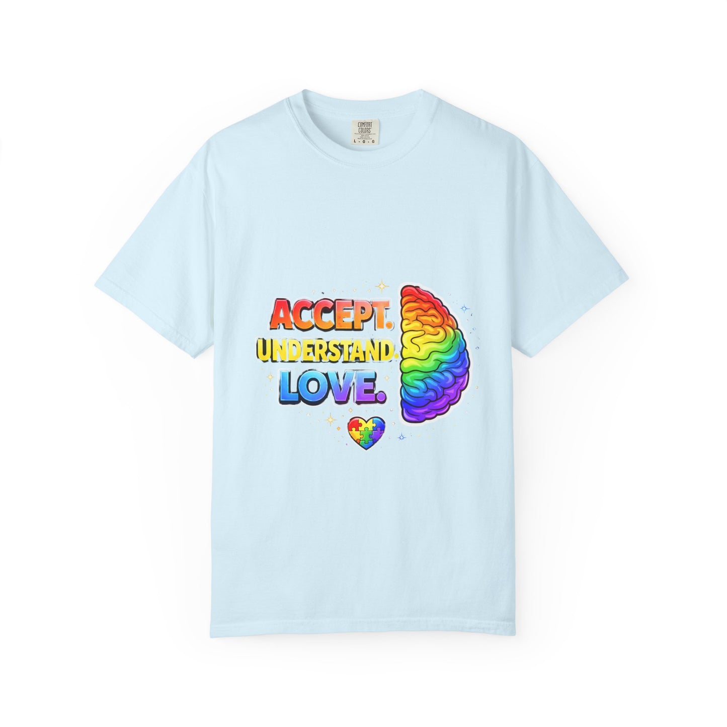 Pride "Accept, Respect, Love" Rainbow T-Shirt