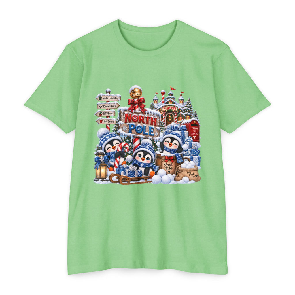 Christmas North Pole Penguins T-Shirt