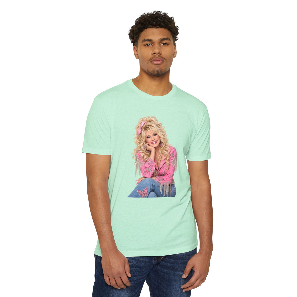 Retro Country Cowgirl Portrait T-Shirt