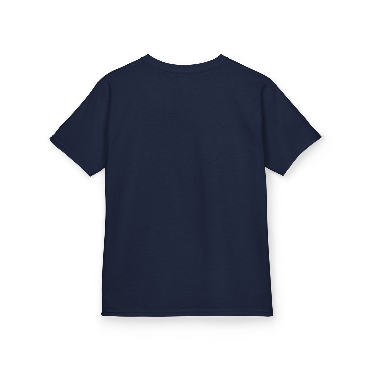 Kids Tee — Cute Halloween Ghosts Campfire Design (Pumpkins, Moon & Bats)