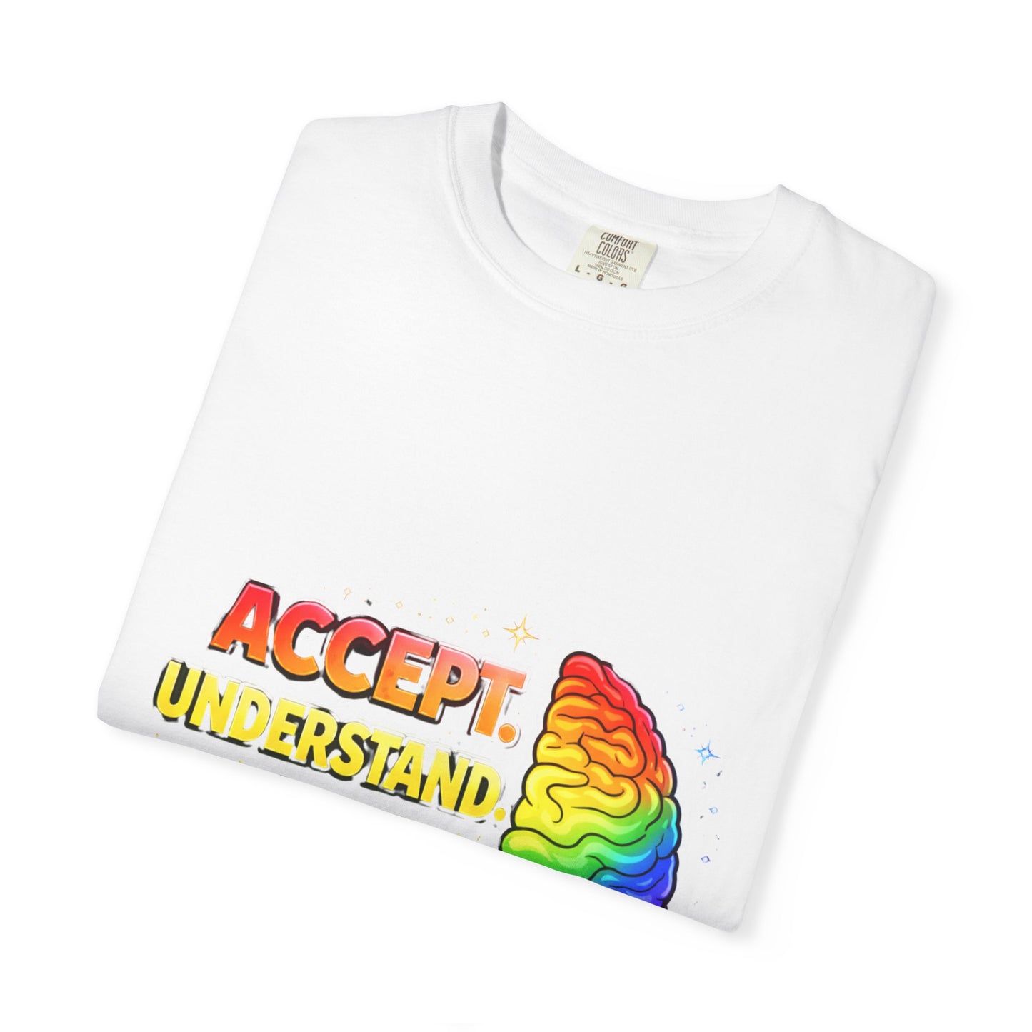 Pride "Accept, Respect, Love" Rainbow T-Shirt