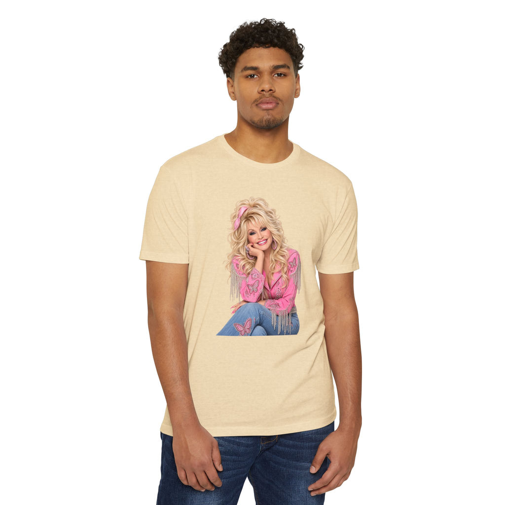Retro Country Cowgirl Portrait T-Shirt
