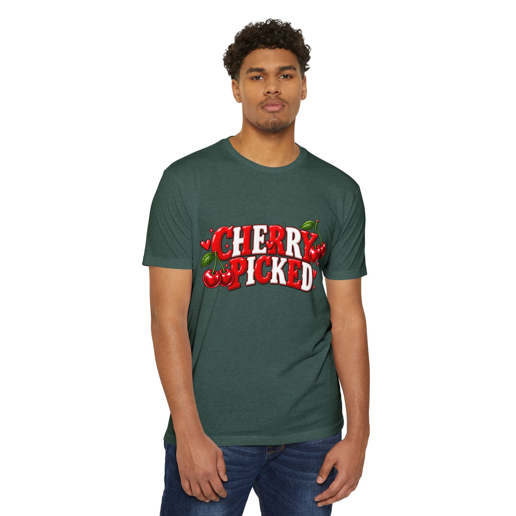 Cherry Picked Cowgirl T-Shirt — "Sweet Cherries Wild Cowgirl" Graphic Tee