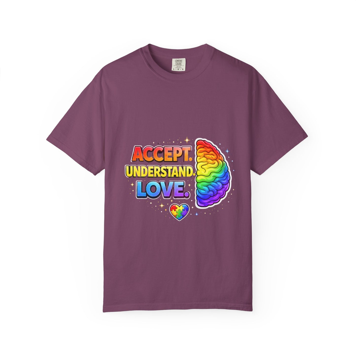 Pride "Accept, Respect, Love" Rainbow T-Shirt