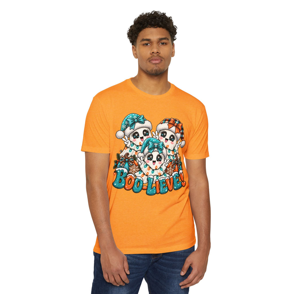 Boo-Lieve! Cute Ghosts Halloween T-Shirt