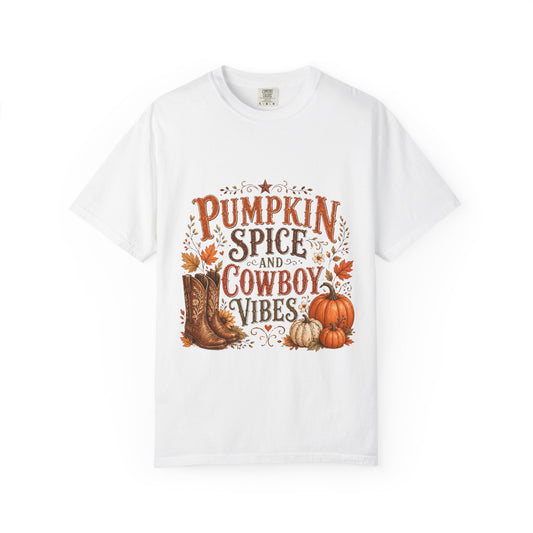 Pumpkin Spice & Cowboy Vibes T-Shirt