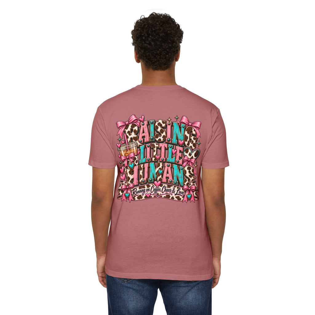 Mama Leopard Bow T-Shirt — Raising Little Humans Cute Graphic Tee