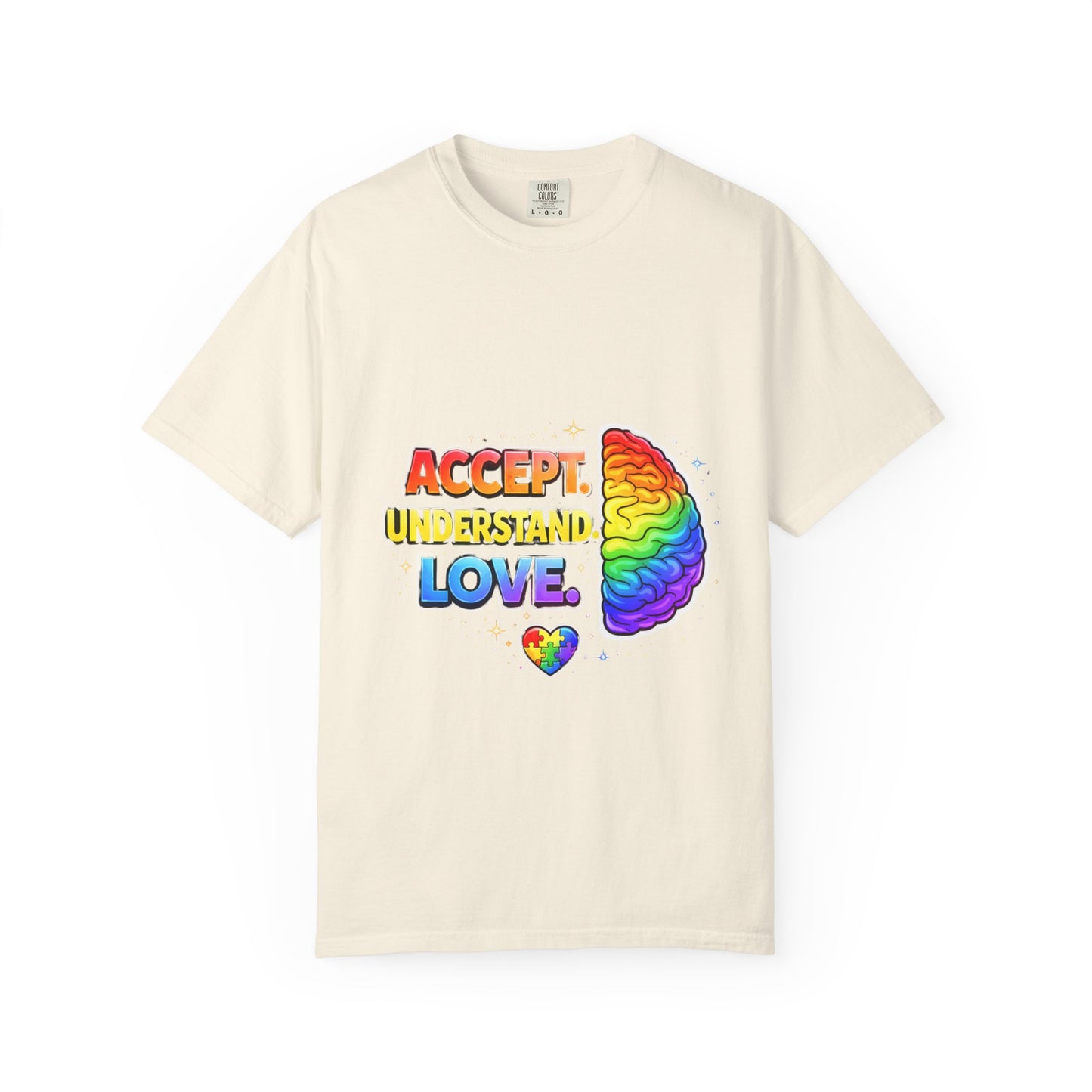 Pride "Accept, Respect, Love" Rainbow T-Shirt