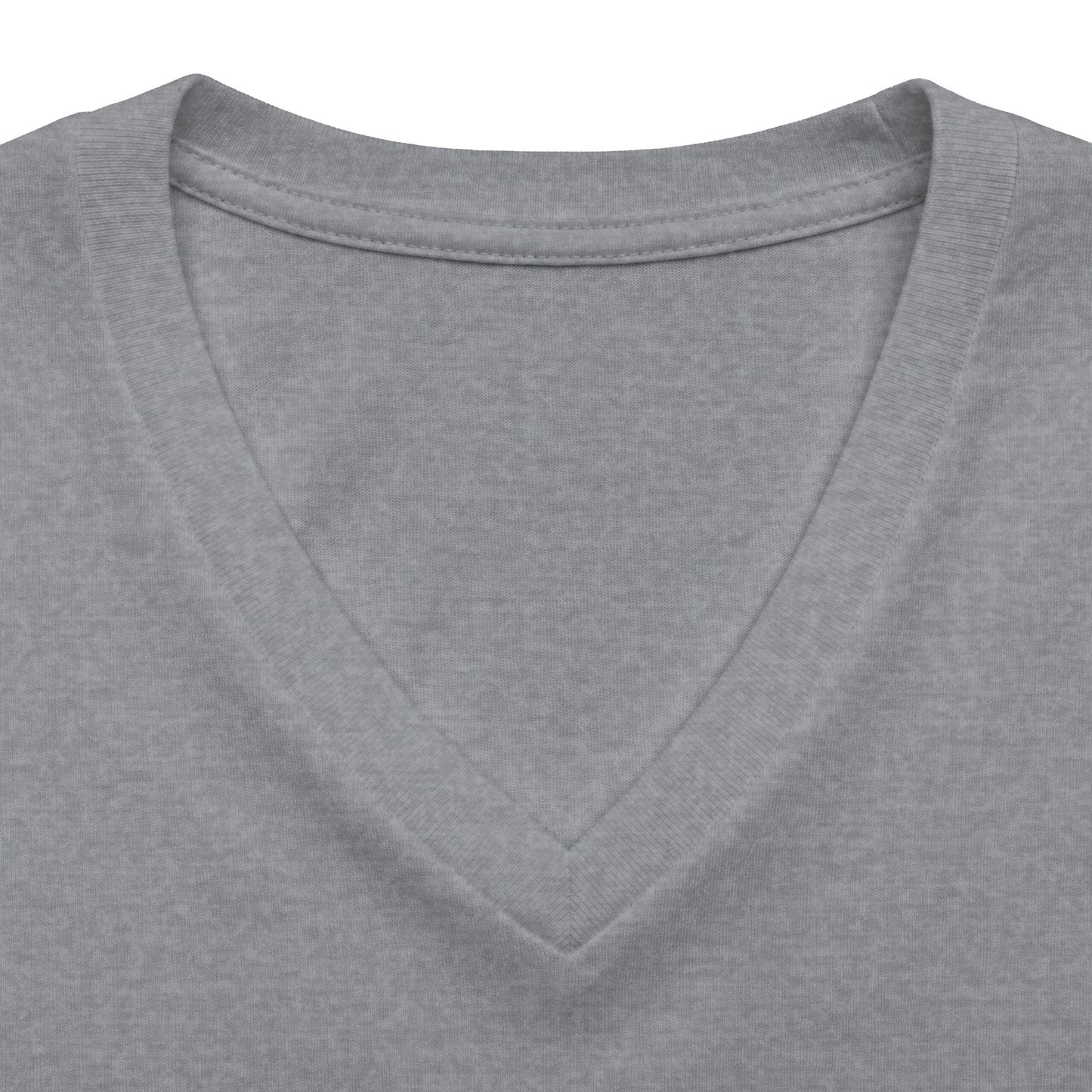 V-Neck Tee — "Raised on Dirt Roads & Jesus" Graphic Women’s Shirt