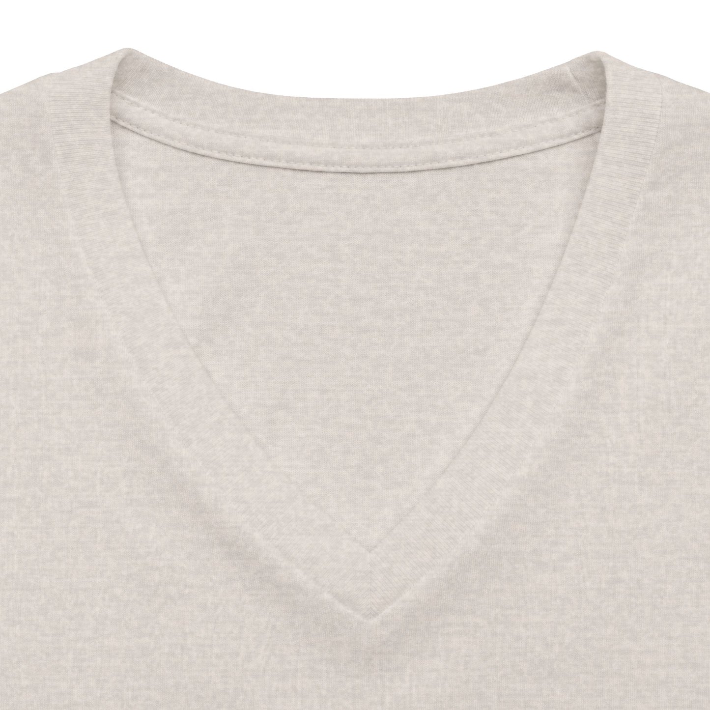 Mama Fall V-Neck Tee — Pumpkin & Autumn Leaves Graphic