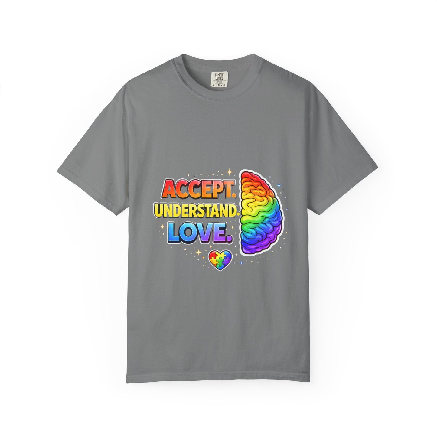 Pride "Accept, Respect, Love" Rainbow T-Shirt