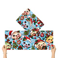 3Pack Gift Wrapping Paper Sheets christmas dumpling wrapping paper