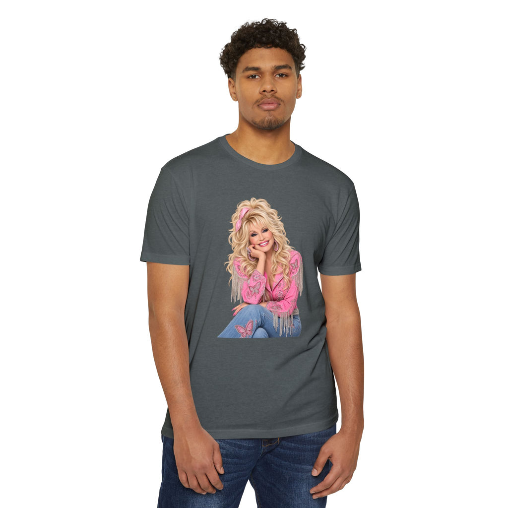 Retro Country Cowgirl Portrait T-Shirt