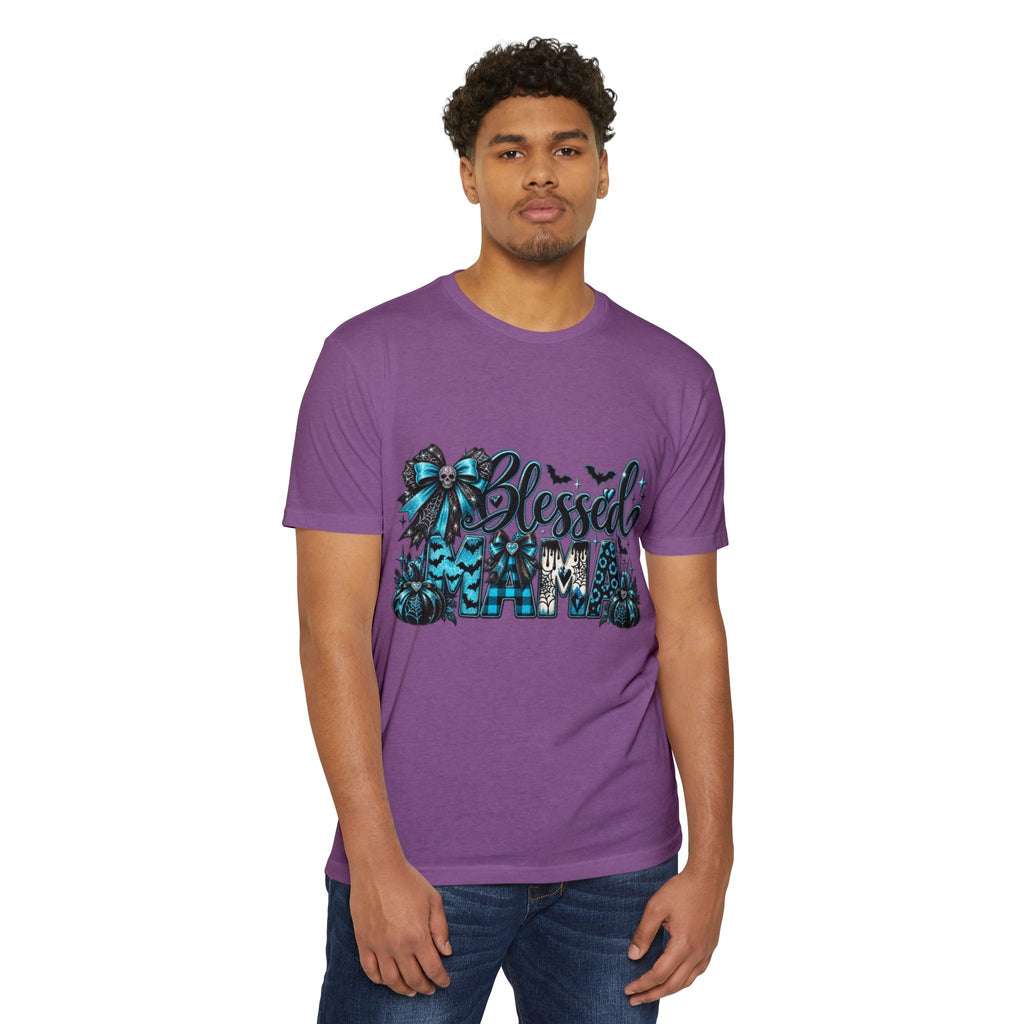 Blessed Homefall T-Shirt — Teal Pumpkin & Fall Gnome Graphic Tee