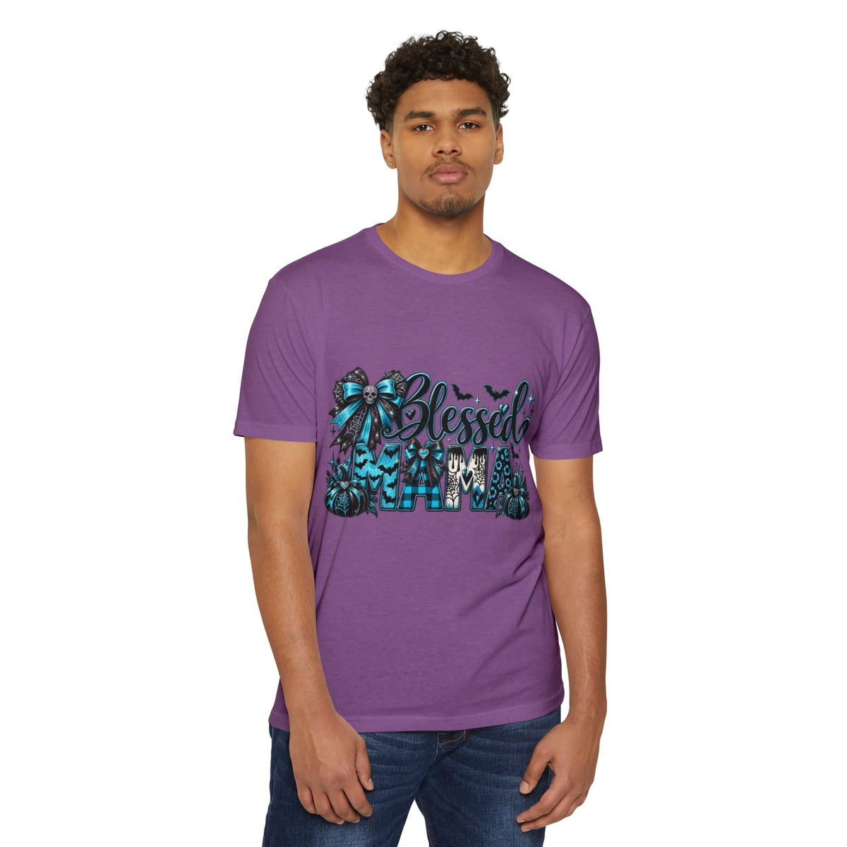 Blessed Homefall T-Shirt — Teal Pumpkin & Fall Gnome Graphic Tee