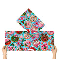 3Pack Gift Wrapping Paper Sheets christmas donut