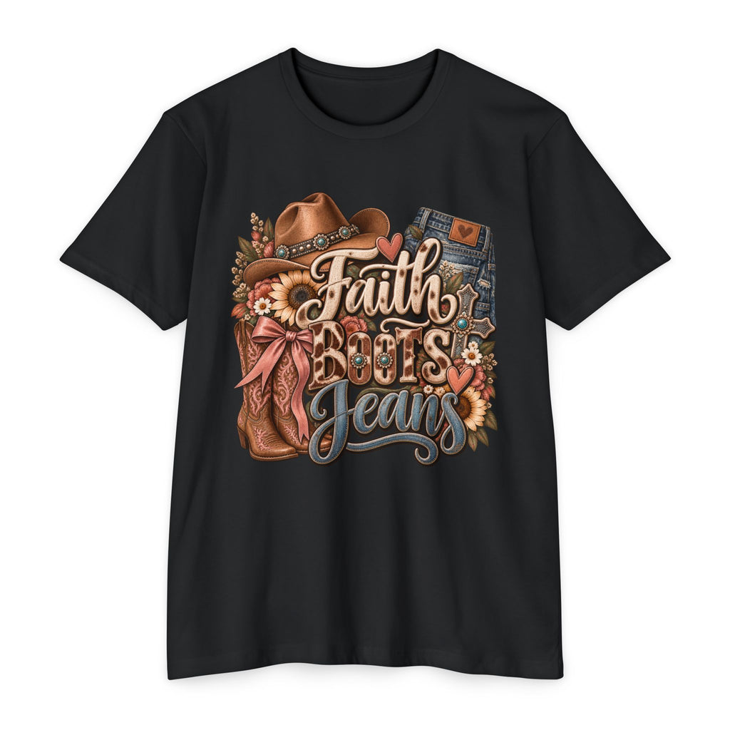 Faith Boots & Jeans T-Shirt