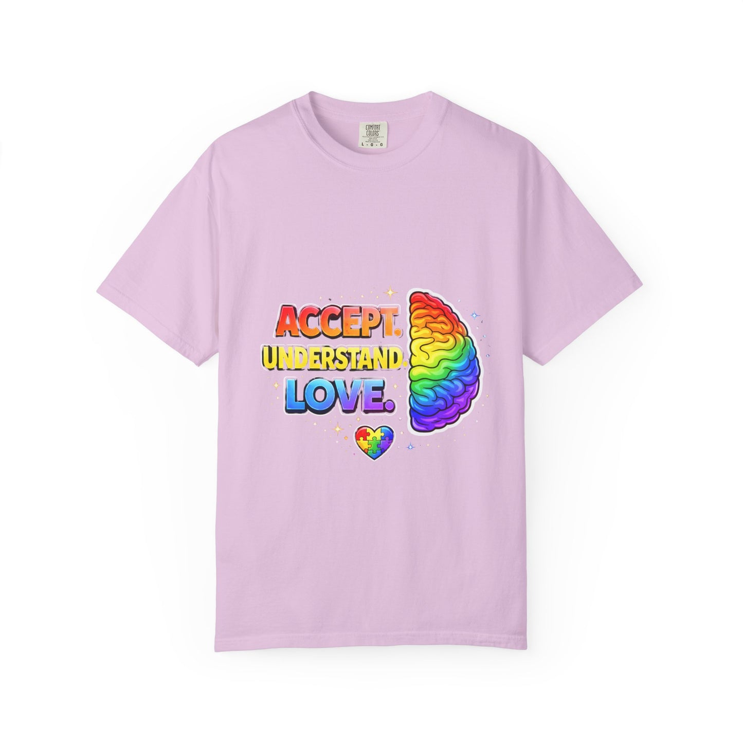 Pride "Accept, Respect, Love" Rainbow T-Shirt