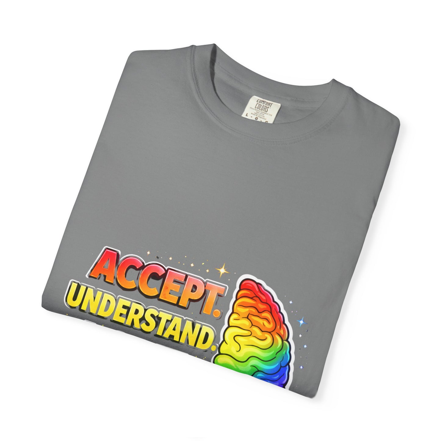 Pride "Accept, Respect, Love" Rainbow T-Shirt