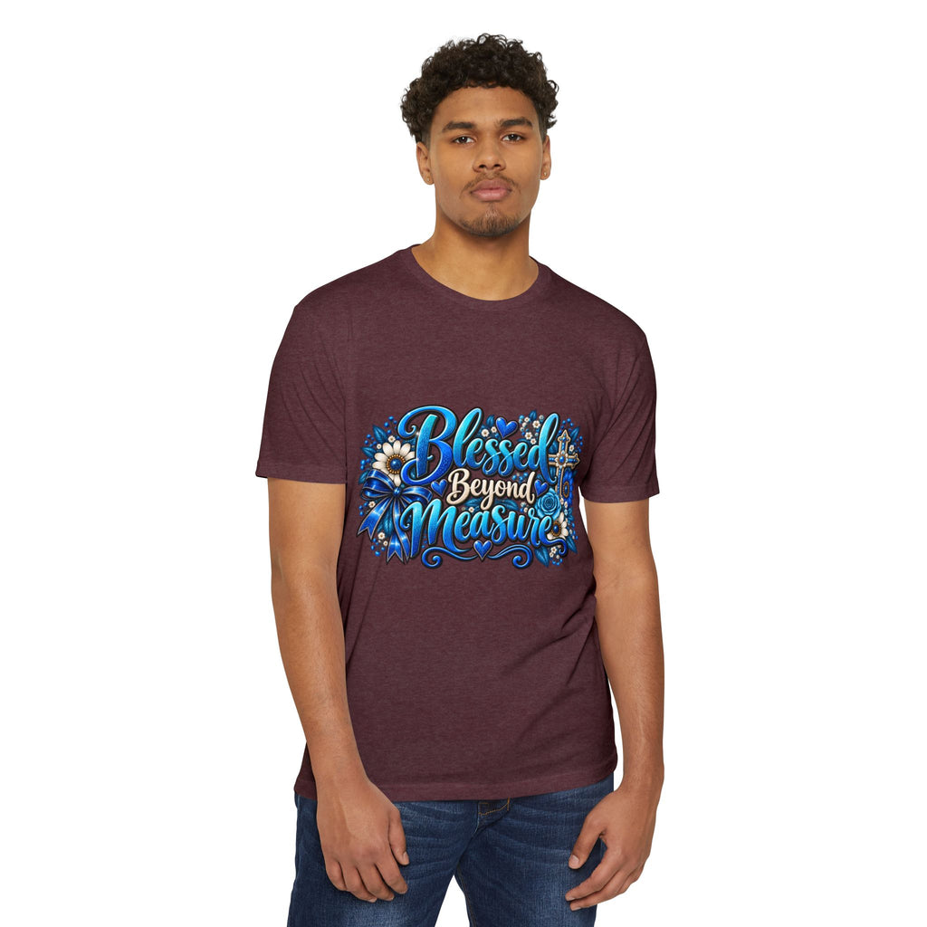 Blessed Beyond Measure T-Shirt — Faith Floral Design