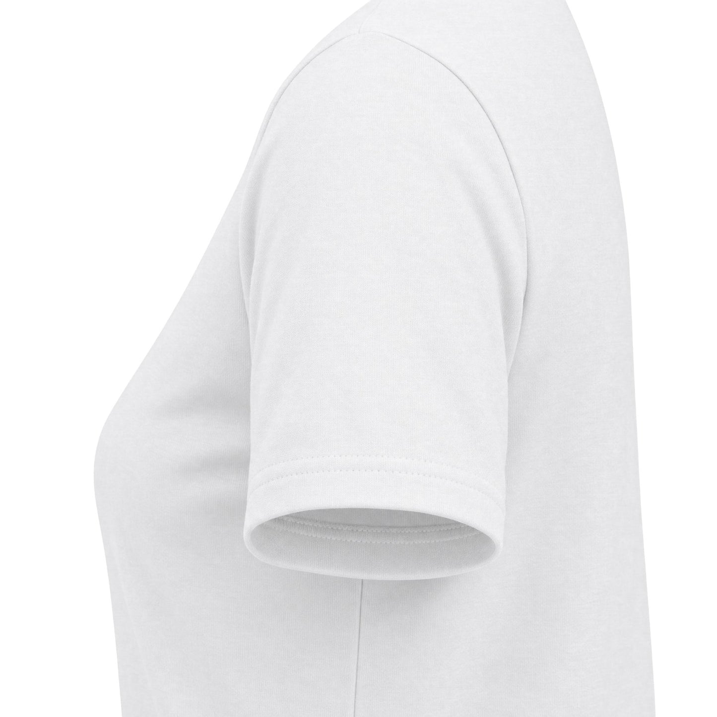 Women's V-Neck Tee — Fall Football Pumpkin Design