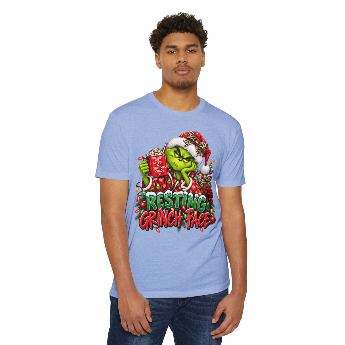 Grinch 'Resting Grinch Face' Christmas T-Shirt