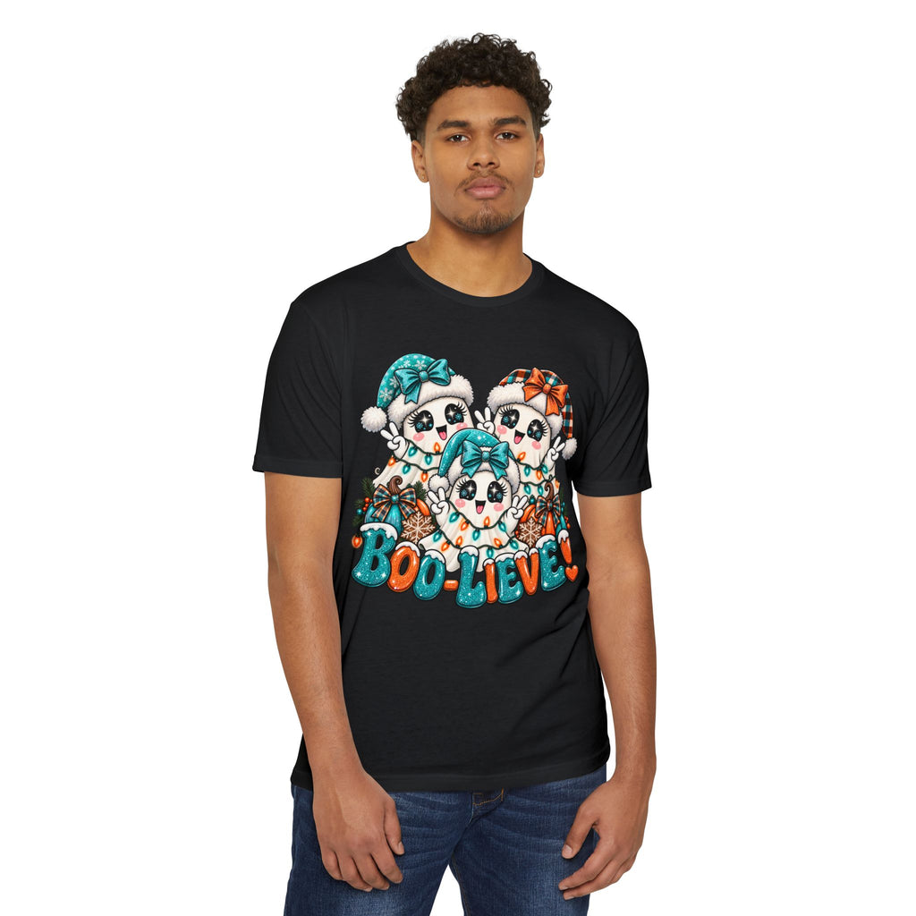 Boo-Lieve! Cute Ghosts Halloween T-Shirt