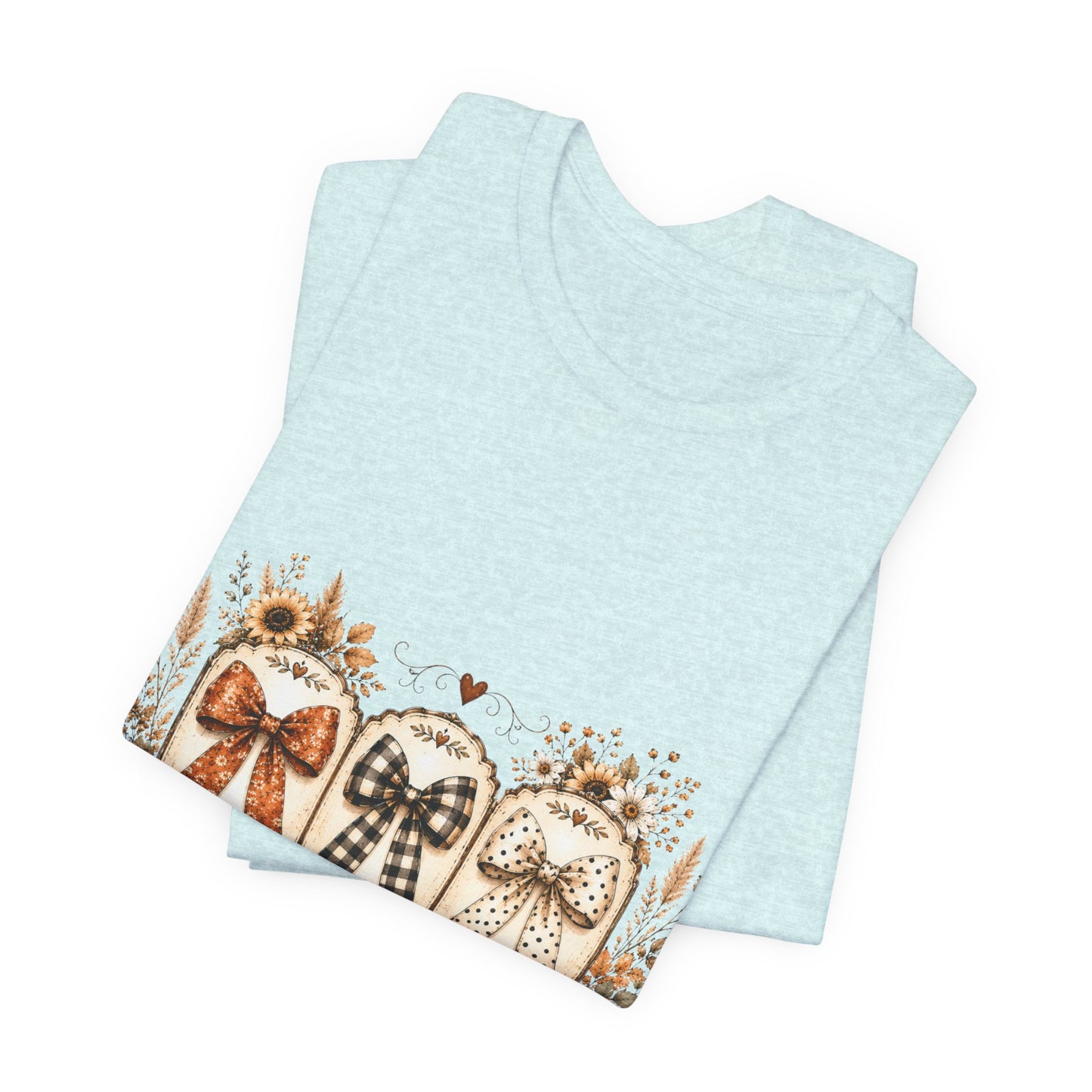 Thankful Grateful Blessed Fall Tee