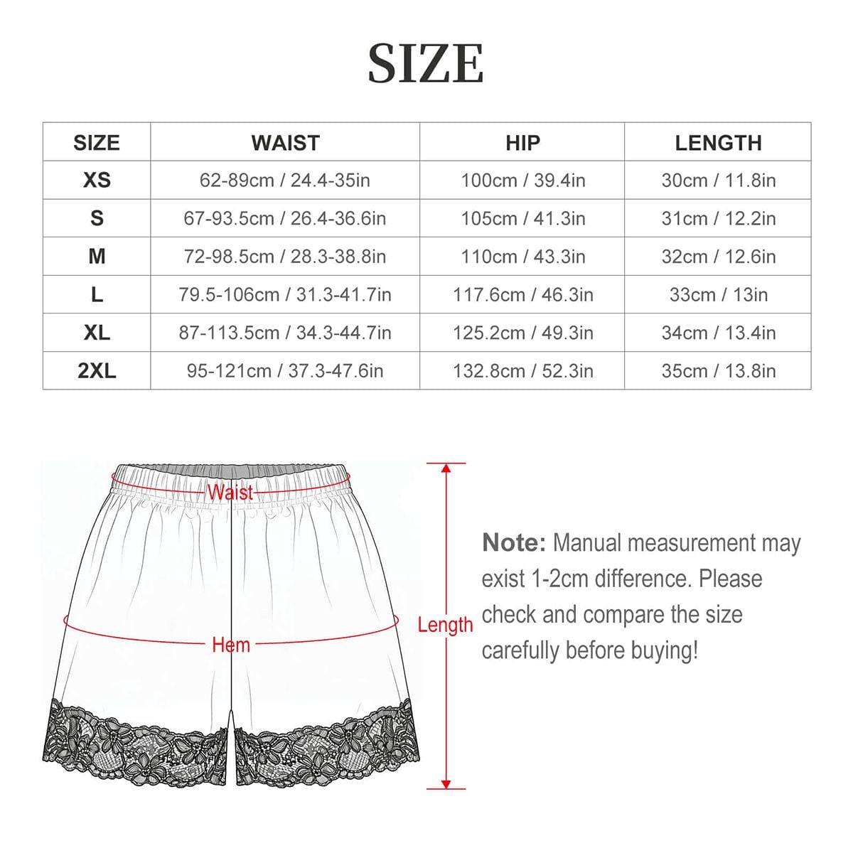 Women Cami Lace Pajama Set Cute Goth Horror Bow Pattern