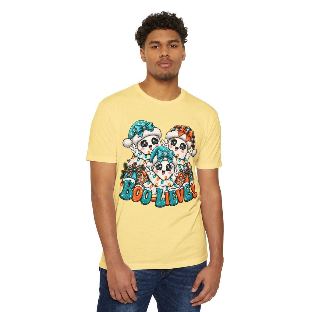Boo-Lieve! Cute Ghosts Halloween T-Shirt