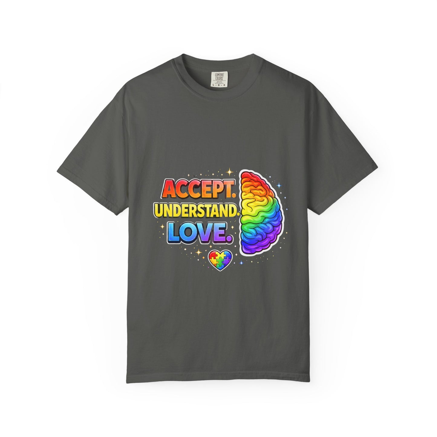 Pride "Accept, Respect, Love" Rainbow T-Shirt