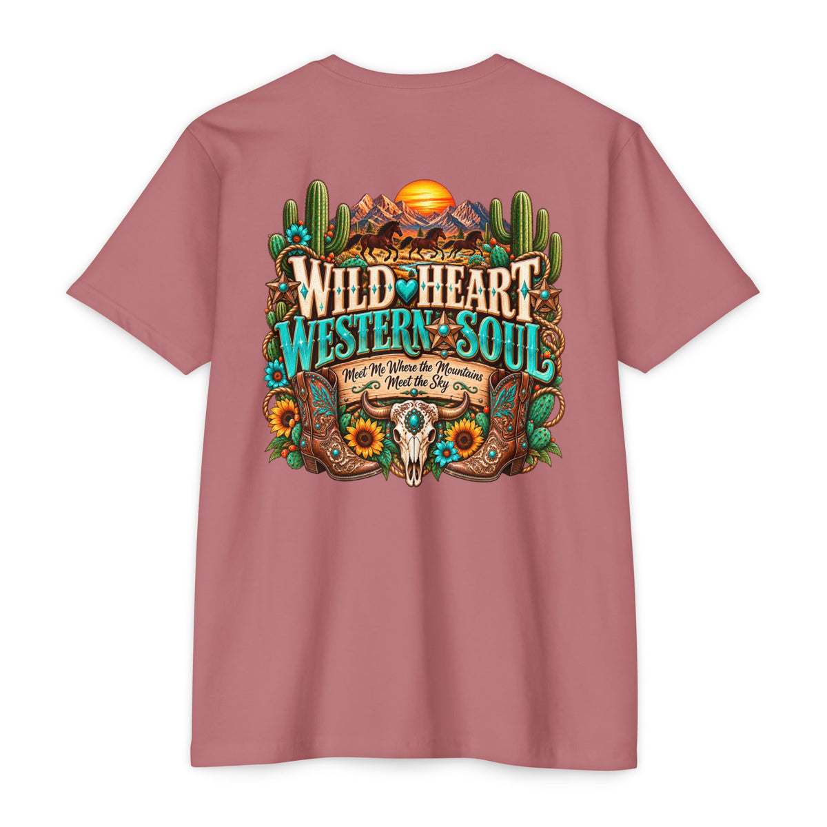Desert Darlin' Western T-Shirt — Wild Heart Western Soul Graphic Tee