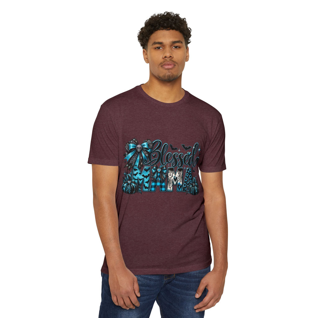 Blessed Homefall T-Shirt — Teal Pumpkin & Fall Gnome Graphic Tee