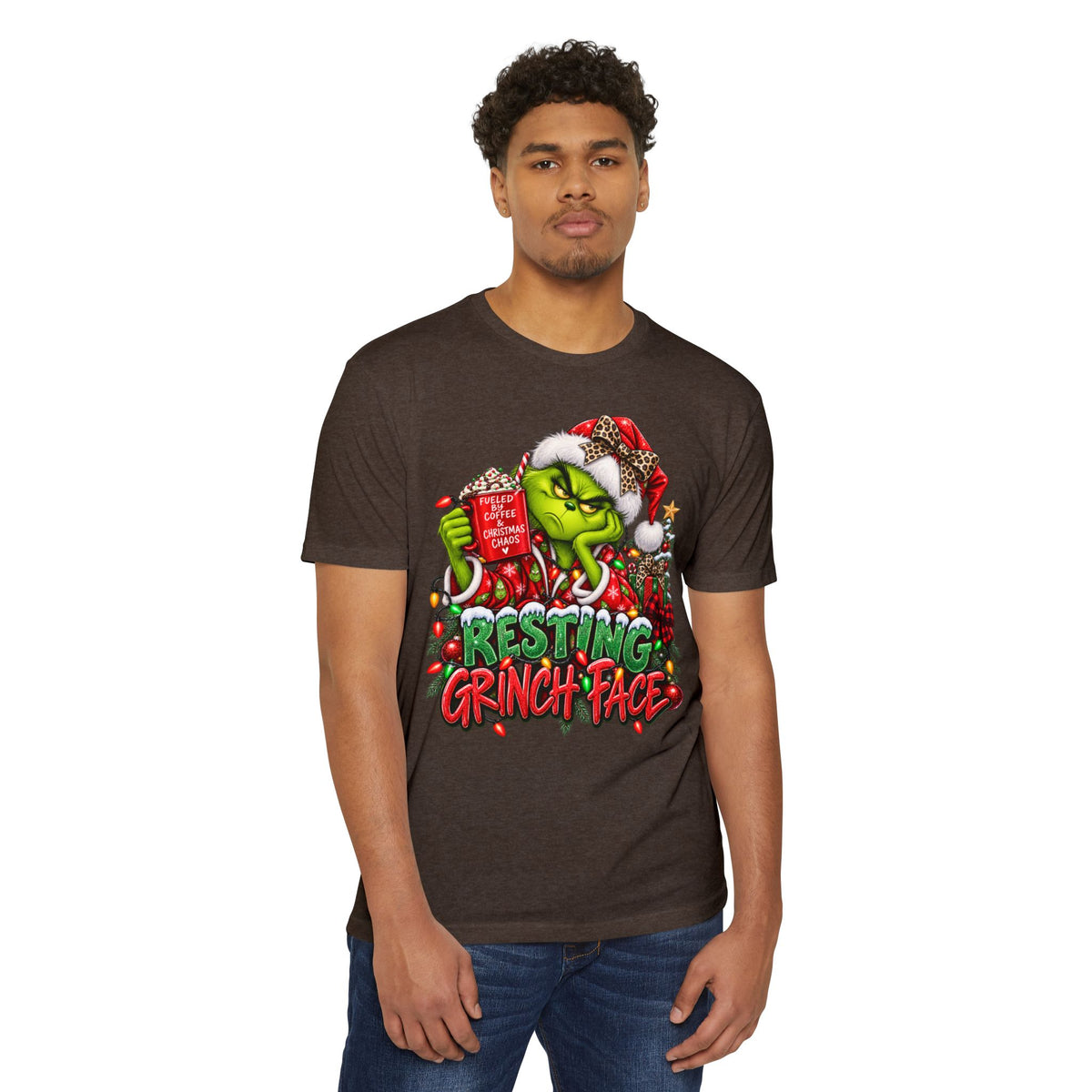 Grinch 'Resting Grinch Face' Christmas T-Shirt