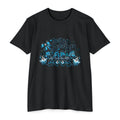 Spooky Cute Blue Skull Halloween T-Shirt