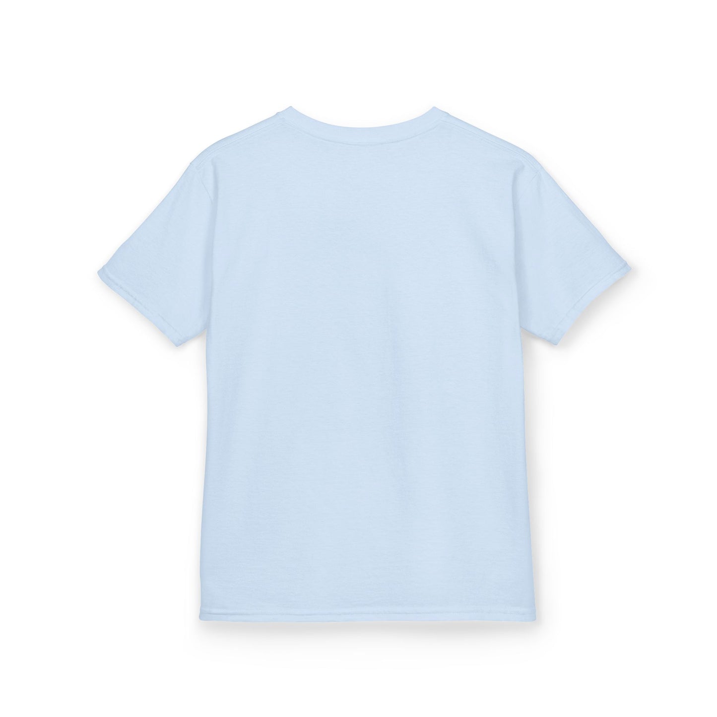 Kids Tee — Cute Halloween Ghosts Campfire Design (Pumpkins, Moon & Bats)
