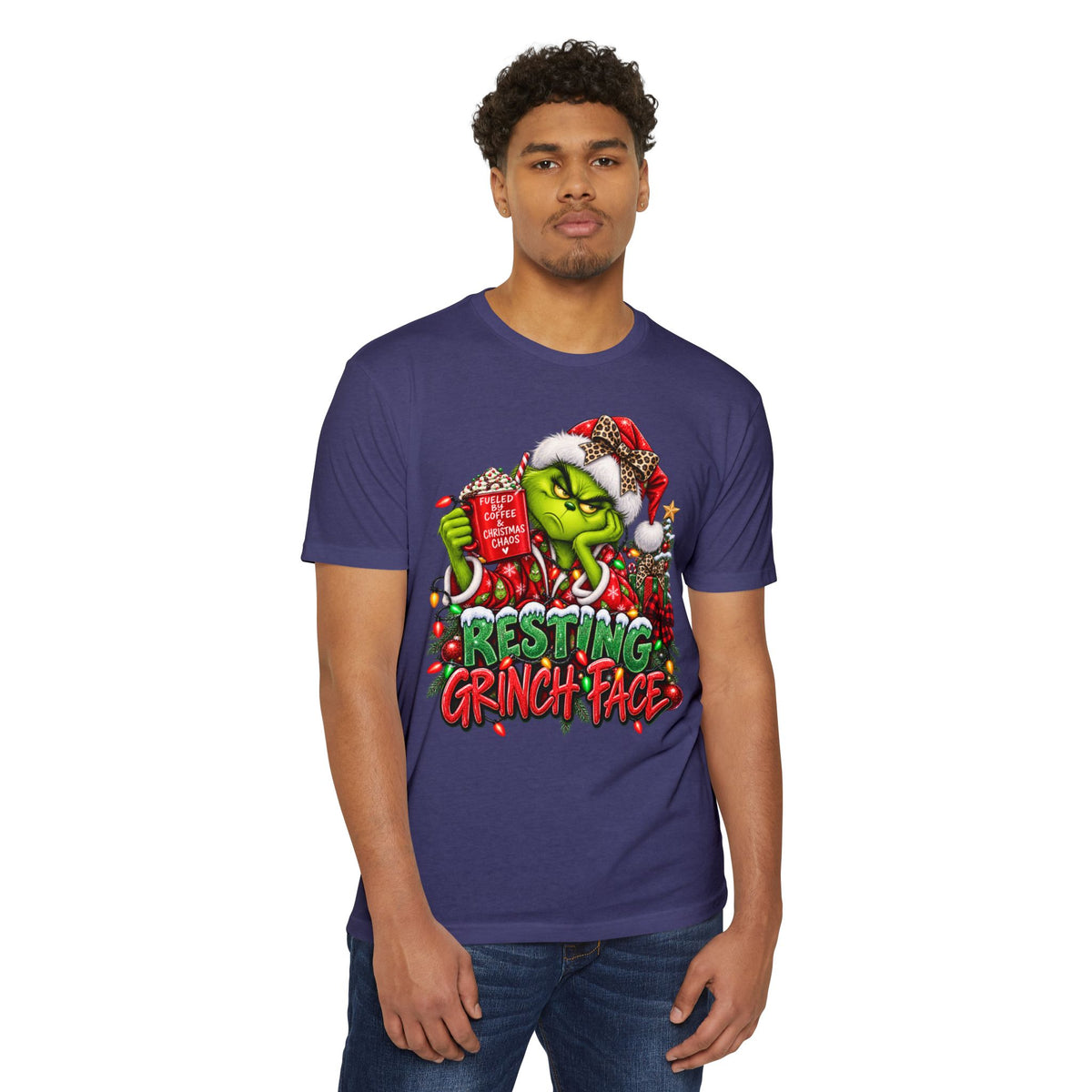 Grinch 'Resting Grinch Face' Christmas T-Shirt