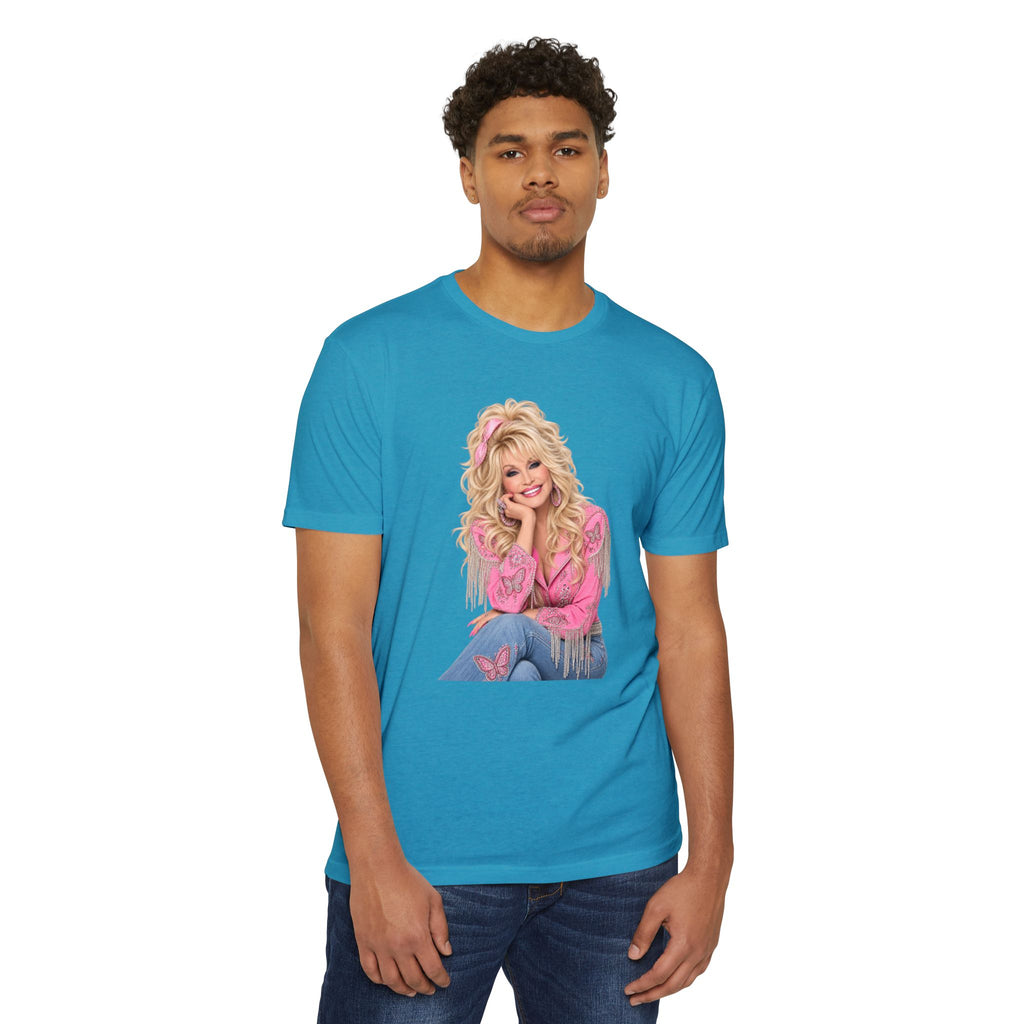 Retro Country Cowgirl Portrait T-Shirt