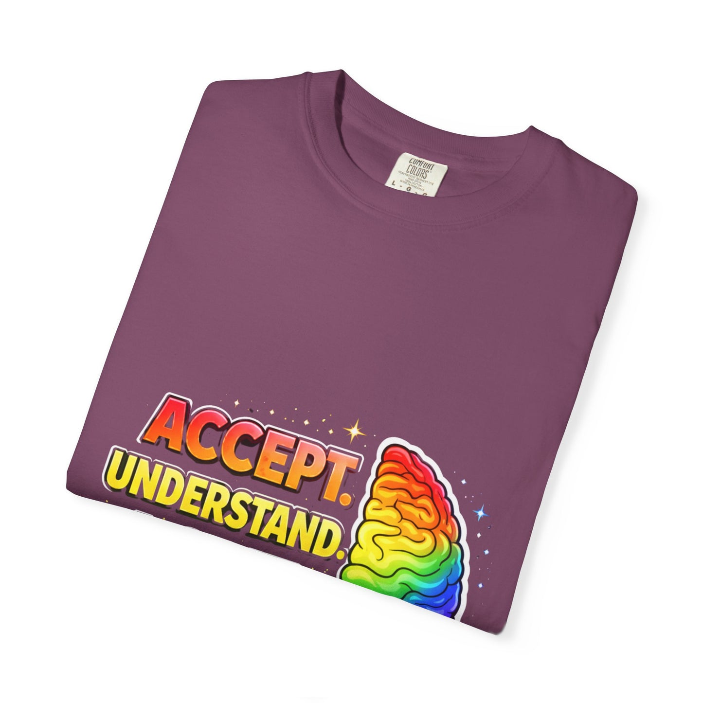 Pride "Accept, Respect, Love" Rainbow T-Shirt