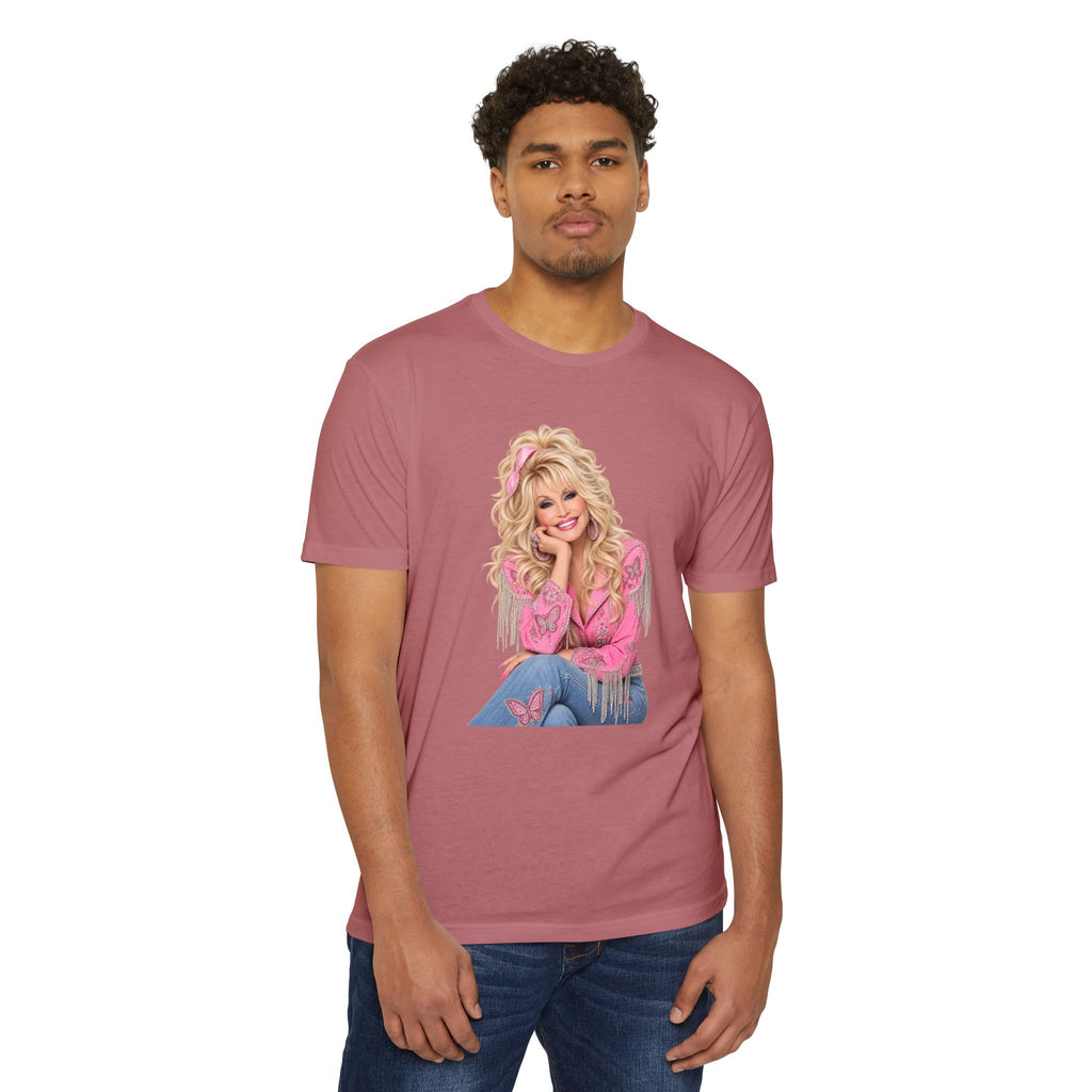 Retro Country Cowgirl Portrait T-Shirt