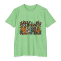 Blessed Mama T-Shirt — Floral Leopard Fall Mother's Day Tee