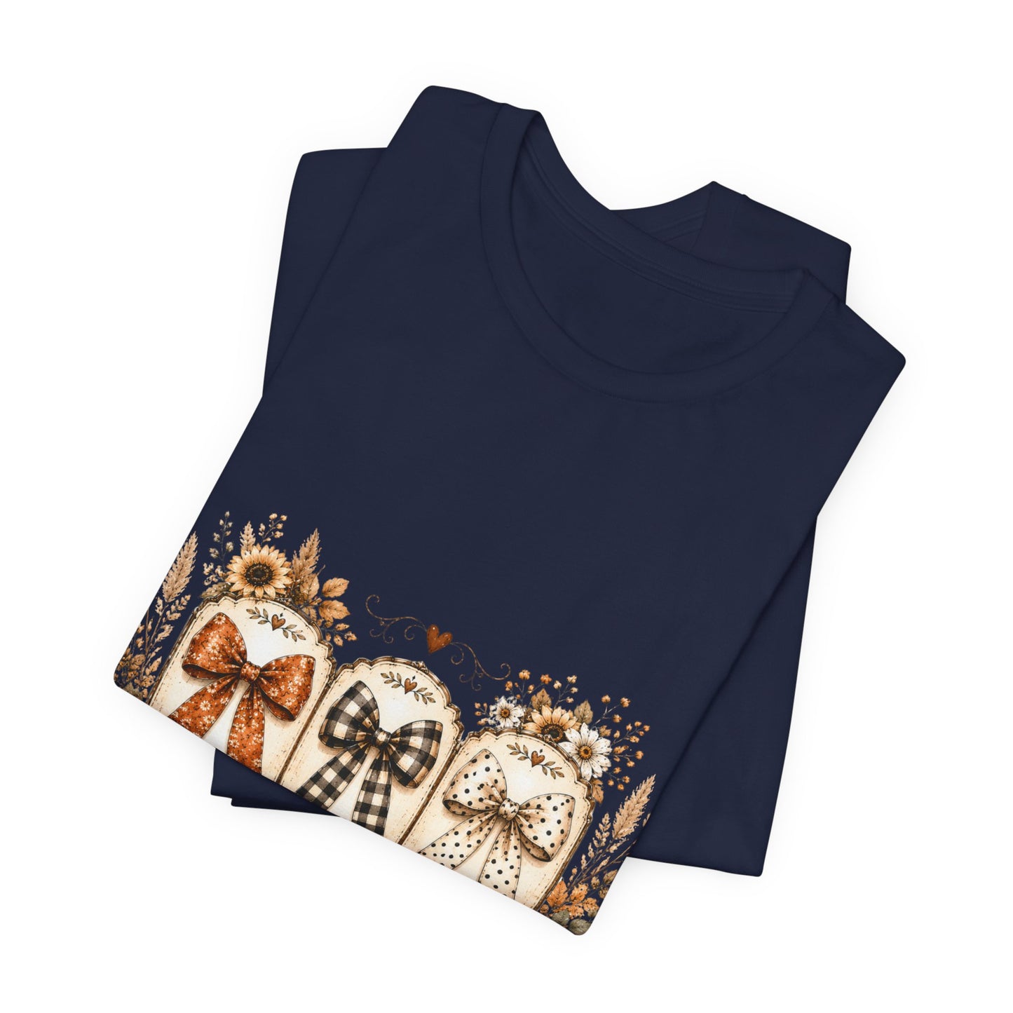 Thankful Grateful Blessed Fall Tee