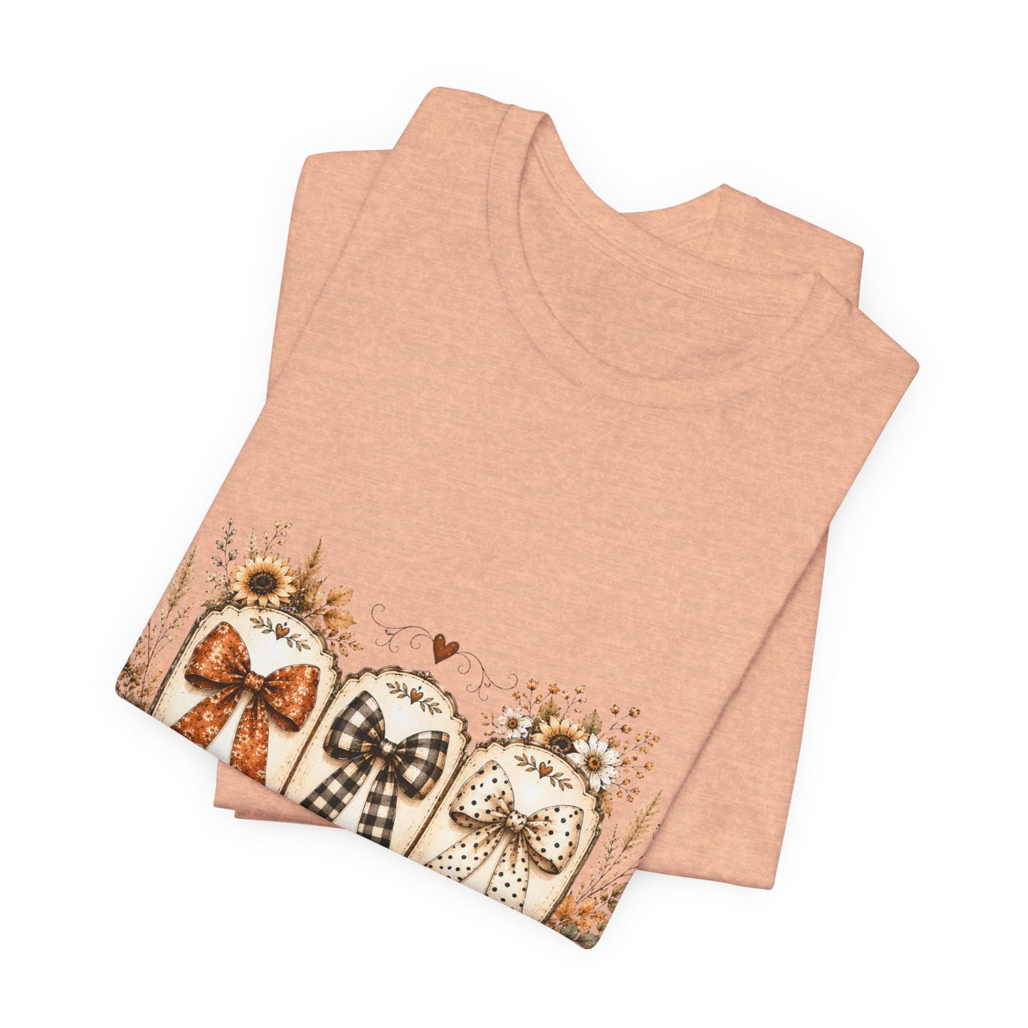 Thankful Grateful Blessed Fall Tee