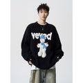 Christmas snowman letter sweater