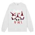 Christmas hoodie for women Christmas three little people